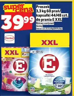 Topaz Proszek 3,3 kg 60 prań / kapsułki 44/48 szt. do prania E XXL oferta