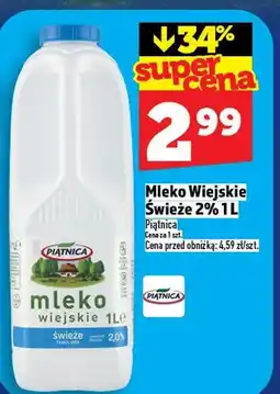Topaz Mleko wiejskie świeże 2% oferta