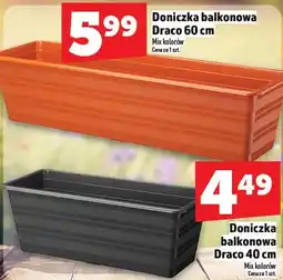 Topaz Doniczka balkonowa Draco 40 cm oferta