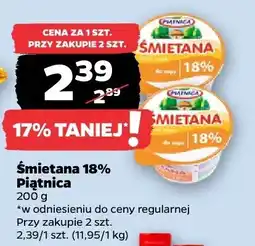 Netto Śmietana 18% oferta