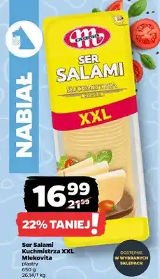 Netto Ser Salami Kuchmistrza XXL plastry oferta