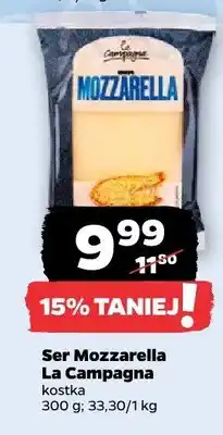 Netto Ser Mozzarella kostka oferta