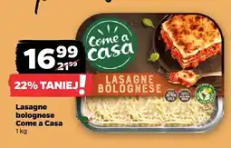 Netto Lasagne bolognese Come a Casa oferta