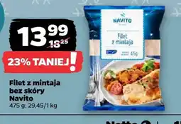 Netto Filet z mintaja bez skóry Navito oferta