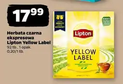 Netto Herbata czarna ekspresowa Yellow Label oferta