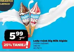 Netto Lody rożek różne rodzaje oferta