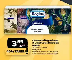 Netto Chusteczki higieniczne 3-warstwowe Harmonia oferta