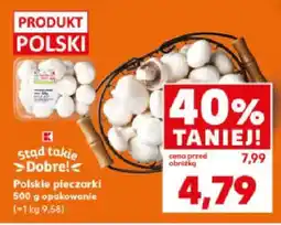 Kaufland Polskie pieczarki 500 g opakowanie oferta