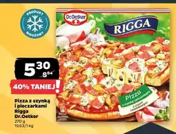 Netto Pizza z szynką i pieczarkami Rigga oferta