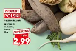 Kaufland Polskie buraki czerwone podłużne, luzem oferta