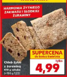Kaufland Chleb żytni z żurawiną oferta