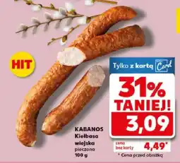 Kaufland Kiełbasa wiejska pieczona oferta