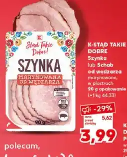 Kaufland Szynka marynowana od wędzarza oferta