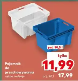 Kaufland Pojemnik do przechowywania różne rodzaje oferta