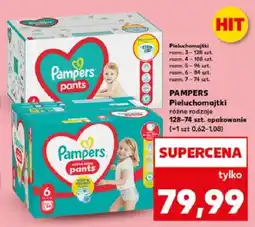 Kaufland Pieluchomajtki różne rodzaje 128-74 szt. opakowanie oferta