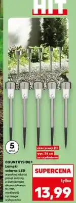 Kaufland Lampki solarne LED oferta