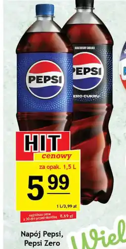 Gram Market Napój Pepsi, Pepsi Zero oferta
