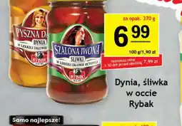 Gram Market Rybak Dynia, śliwka w occie oferta