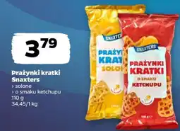 Netto Prażynki kratki Snaxters oferta