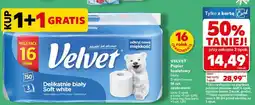 Kaufland VELVET Papier toaletowy biały oferta