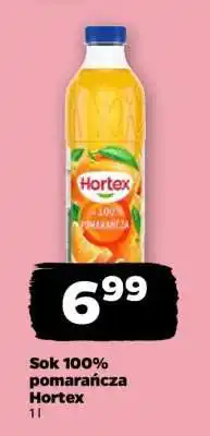 Netto Sok 100% pomarańcza Hortex oferta