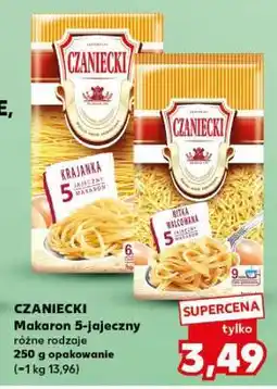 Kaufland CZANIECKI Makaron 5-jajeczny oferta