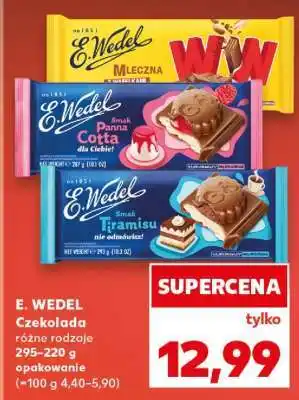 Kaufland E. WEDEL Czekolada oferta