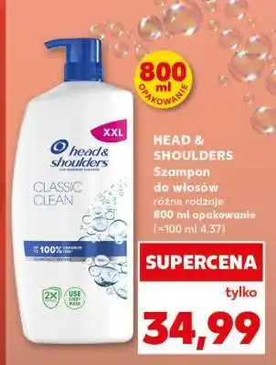 Kaufland HEAD & SHOULDERS Szampon do włosów oferta