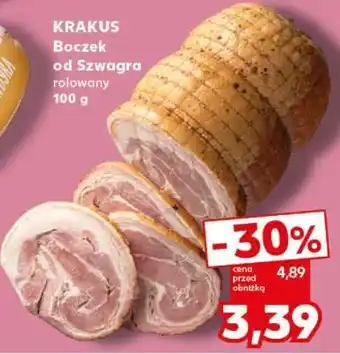 Kaufland KRAKUS Boczek od Szwagra rolowany 100 g oferta