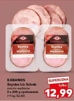 Kaufland KABANOS Szynka lub Schab oferta