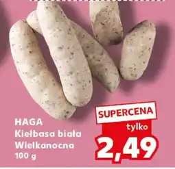 Kaufland HAGA Kiełbasa biała wielkanocna 100 g oferta