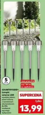 Kaufland COUNTRYSIDE Lampki solarne LED oferta