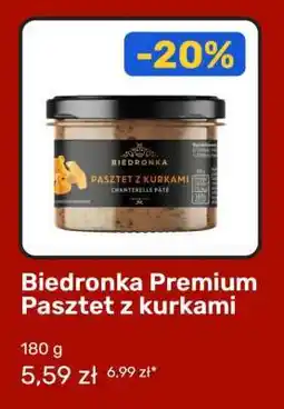Biedronka Biedronka Premium Pasztet z kurkami oferta