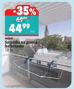 Biedronka Suszarka na pranie balkonowa oferta