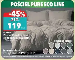 Biedronka Pościel Pure Eco Line oferta