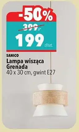 Biedronka Lampa wisząca Grenada oferta