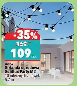 Biedronka Girlanda ogrodowa Goldlux Party M2 oferta