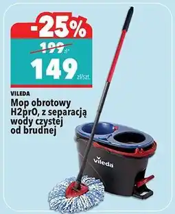 Biedronka Mop obrotowy H2pr0, z separacją wody czystej od brudnej oferta