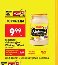 Biedronka Majonez dekoracyjny Winiary oferta