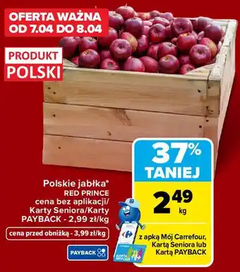 Carrefour Polskie jabłka* RED PRINCE oferta