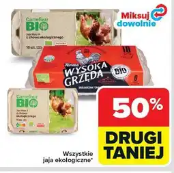 Carrefour Wszystkie jaja ekologiczne oferta