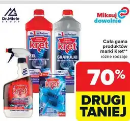 Carrefour Cała gama produktów marki Kret różne rodzaje oferta