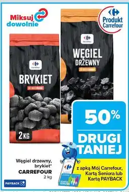 Carrefour Węgiel drzewny, brykiet* CARREFOUR oferta