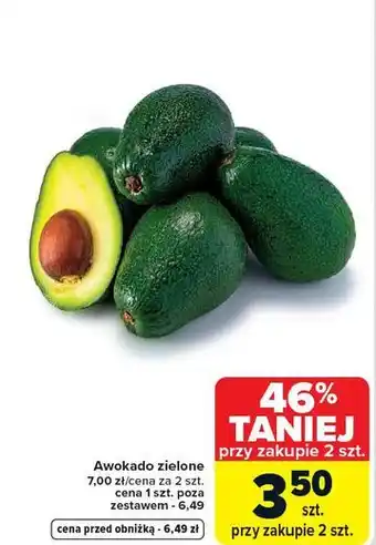 Carrefour Awokado zielone oferta