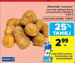 Carrefour Ziemniaki wczesne oferta