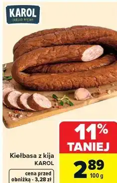 Carrefour Kiełbasa z kija KAROL oferta