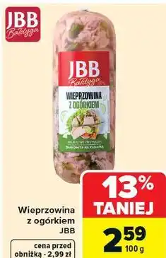 Carrefour Wieprzowina z ogórkiem JBB oferta