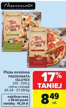 Carrefour Pizza mrożona PASSIONATA IGLOTEX oferta