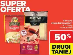 Carrefour Ser tarty długodojrzewający różne rodzaje oferta
