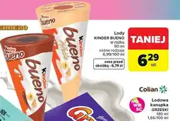 Carrefour Lody KINDER BUENO w rożku oferta